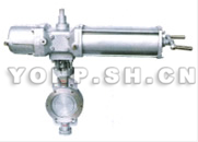 氣動(dòng)活塞蒸汽調(diào)節(jié)蝶閥