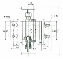 1151-1.6/32PT型三組閥外形尺寸圖